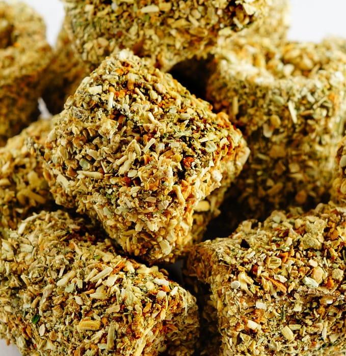 Chrupki Topinambur - Brokuł | Pyszna przekąska | dla wszystkich papug 60g od ParrotPlanet.pl
