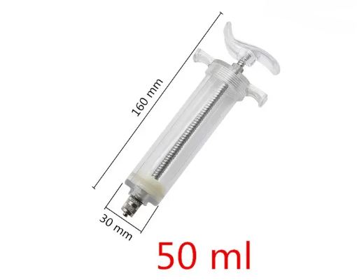 Seringue de nourrissage manuelle 50ml pour oisillons - Parrot Planet.fr