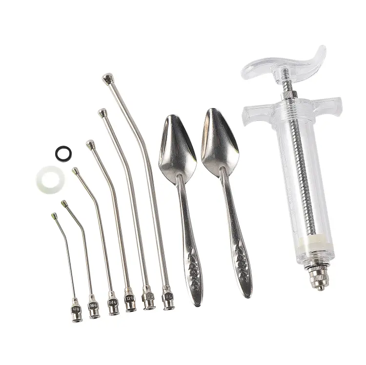 Kit complet de nourrissage manuel pour oisillons en acier inoxydable - 50 ml  de ParrotPlanet.fr