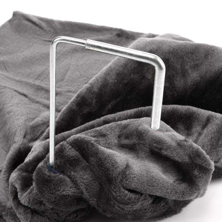 Lit chauffant pour chat Canadian Cat | Grand 60 x 40 x 30 cm | anthracite | ParrotPlanet.fr
