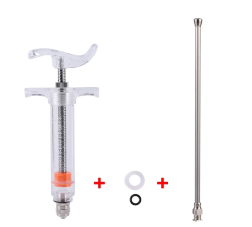 Syringe et sonde 8G pour alimentation manuelle des oisillons - 10ml  de ParrotPlanet.fr