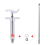 Syringe et sonde 8G pour alimentation manuelle des oisillons - 10ml  de ParrotPlanet.fr