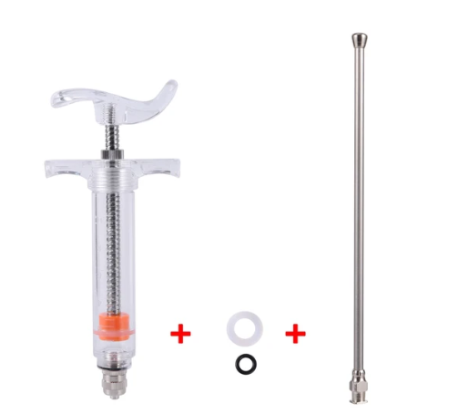 Syringe et sonde 8G pour alimentation manuelle des oisillons - 10ml  de ParrotPlanet.fr