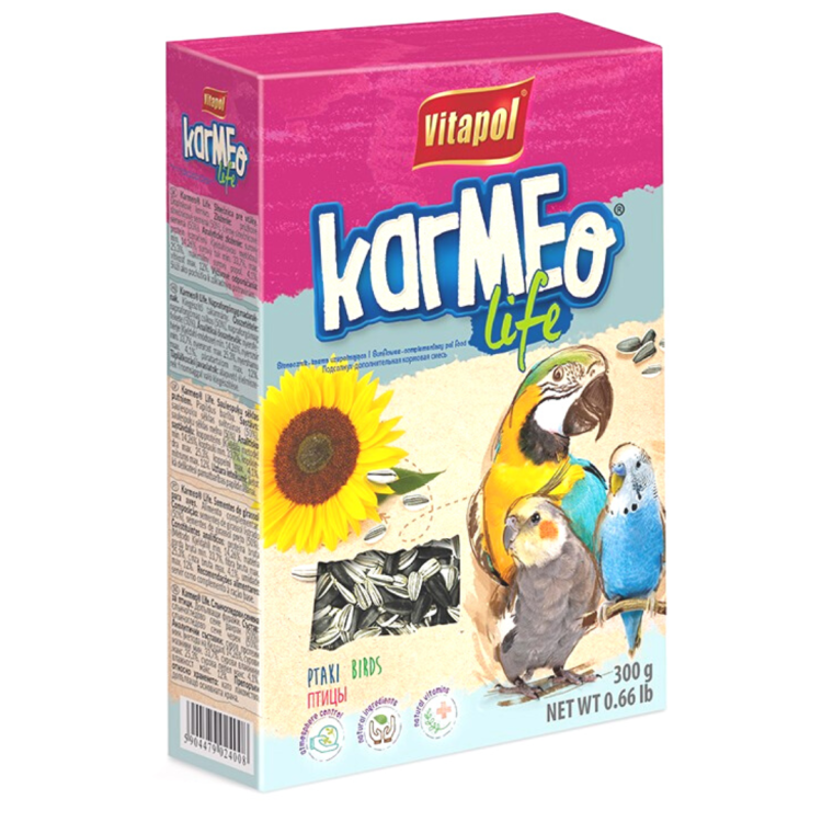Vitapol - Słonecznik dla papug 300g od ParrotPlanet.pl