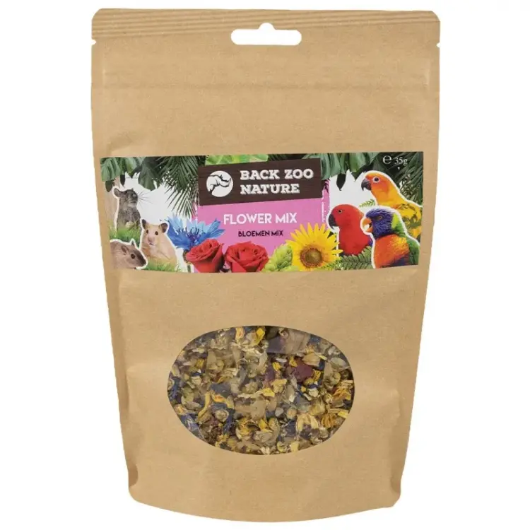 Back Zoo Nature - Mix Kwiatowy dla papug 35g od ParrotPlanet.pl