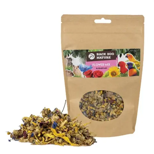 Back Zoo Nature - Mix Kwiatowy dla papug 35g od ParrotPlanet.pl