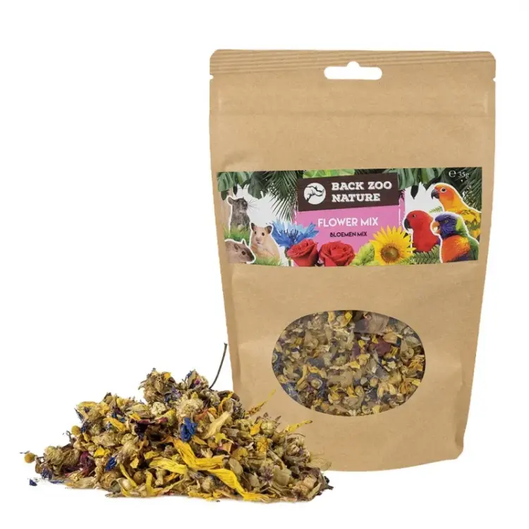 Back Zoo Nature - Mix Kwiatowy dla papug 35g od ParrotPlanet.pl