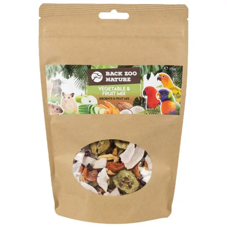 Back Zoo Nature - Mix Warzywno-Owocowy dla papug 100g od ParrotPlanet.pl