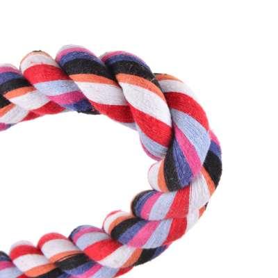 Zig Zag II - żerdka elastyczna 1,6 METRA, spirala bawełniana o dowolnym rozłożeniu dla dużych papug od ParrotPlanet.pl