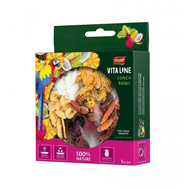 Vitapol Vitaline - Lunch Bowl przekąska dla dużych papug od ParrotPlanet.pl