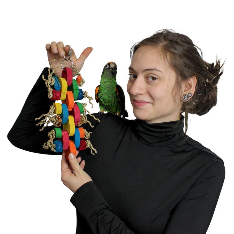Wow Java! - Zabawka dla małych i średnich papug od ParrotPlanet.pl