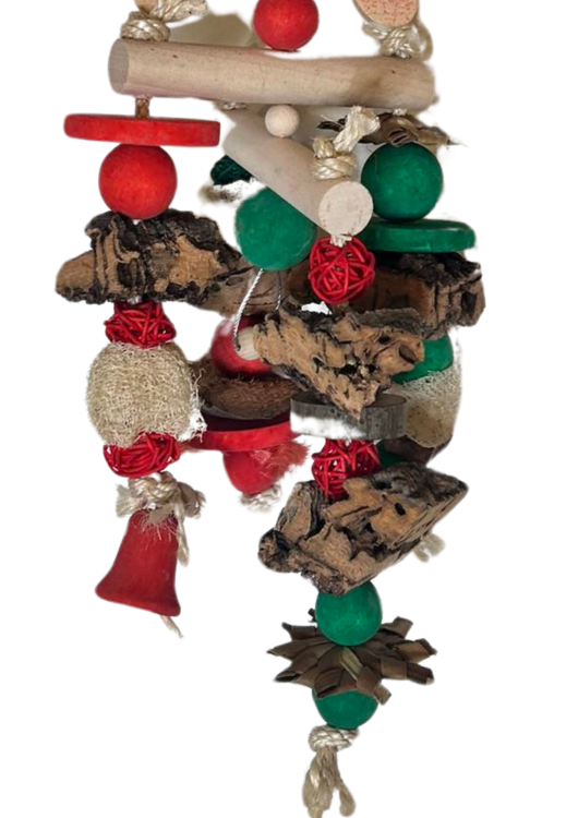 Christmas Horse - Zabawka dla średnich i dużych papug od ParrotPlanet.pl