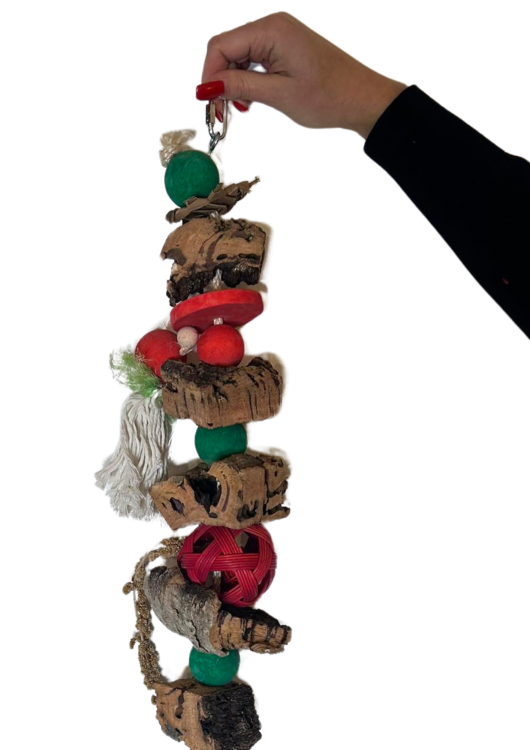 Fancy Toy Christmas- Zabawka dla średnich i dużych papug od ParrotPlanet.pl