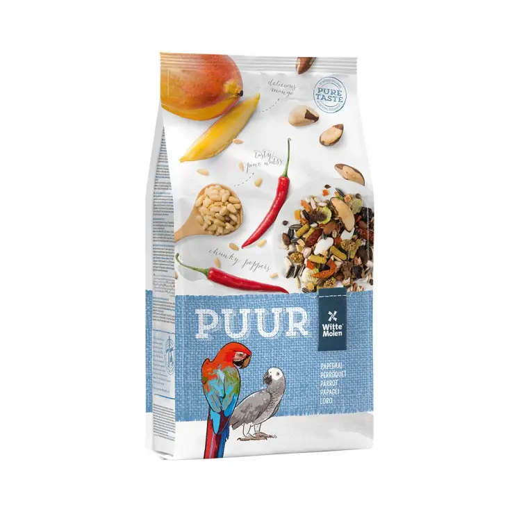 WITTE MOLEN PUUR PARROT 2kg | pokarm dedykowany dla Ar, Żako, Amazonek i innych Dużych Papug od ParrotPlanet.pl