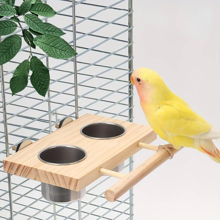 Papuzi Bar - zestaw 2 miseczek dla wszystkich papug od ParrotPlanet.pl