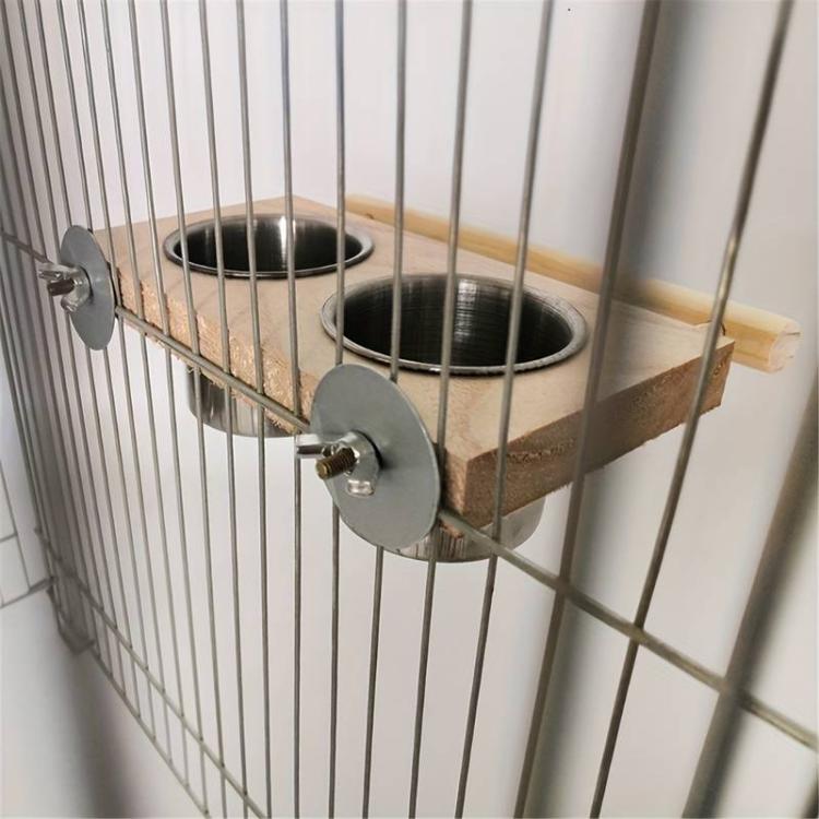 Papuzi Bar - zestaw 2 miseczek dla wszystkich papug od ParrotPlanet.pl