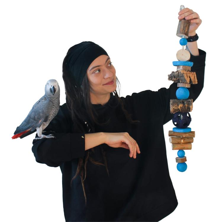 Sky - Zabawka dla średnich papug od ParrotPlanet.pl