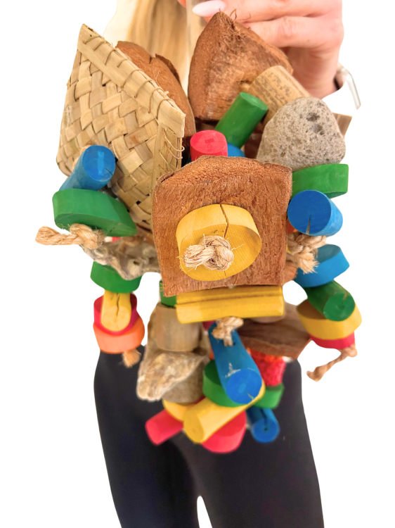 Monster Toy - Zabawka dla dużych papug od ParrotPlanet.pl