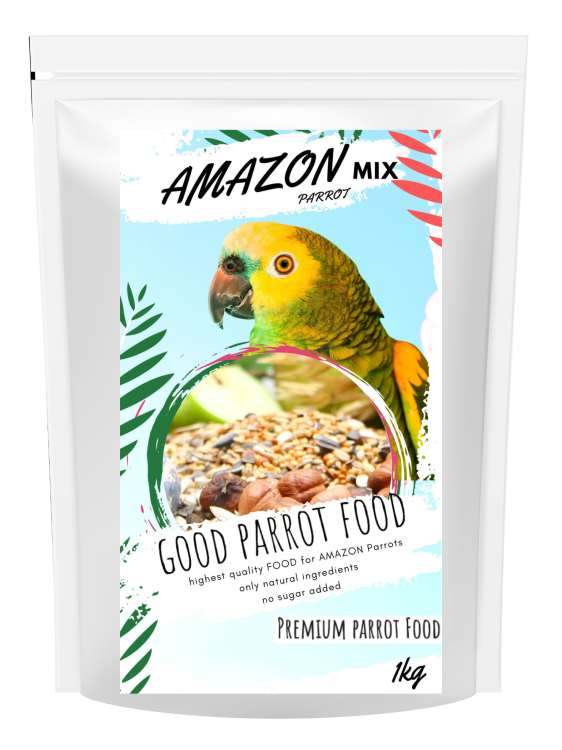 Premium Parrot Food- Amazon Parrot Mix -pokarm dla papug amazońskich 1kg od ParrotPlanet.pl