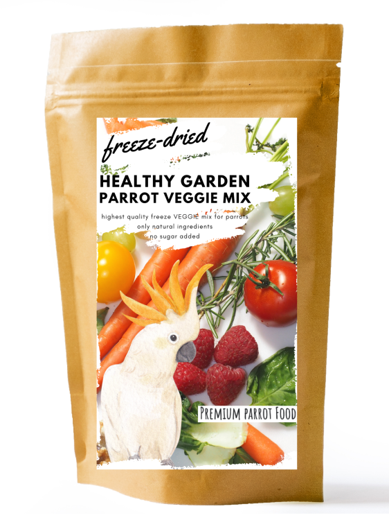 Premium Parrot Food - Healthy Garden Veggie Mix - dla wszystkich papug 30g od ParrotPlanet.pl