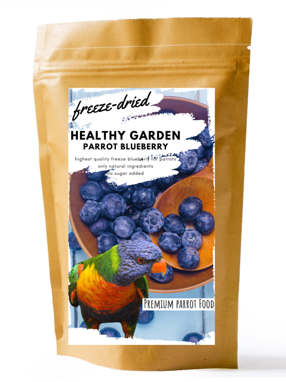Premium Parrot Food - Healthy Garden Bluberry - dla wszystkich papug 30g