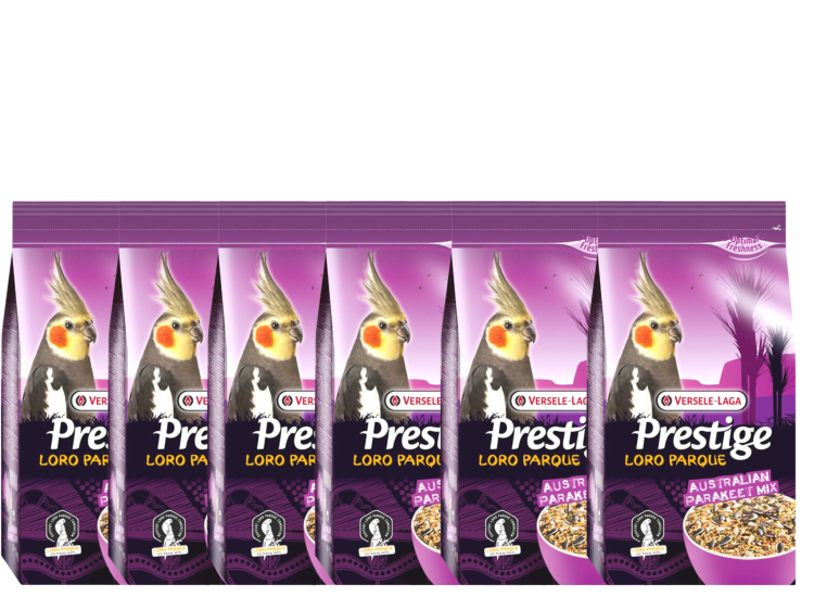 ZESTAW 6 SZT - VERSELE LAGA Australian Parakeet Loro Parque Mix 1KG POKARM DLA Nimf od ParrotPlanet.pl
