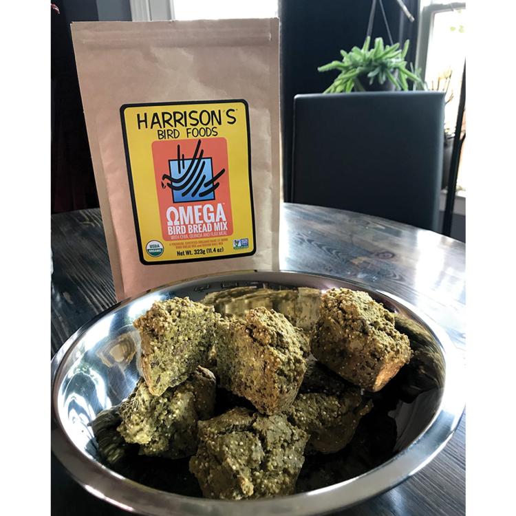 Harrison`s Bird Bread Mix - OMEGA - PIECZONE SMAKOŁYKI DLA WSZYSTKICH PAPUG - 323g od ParrotPlanet.pl