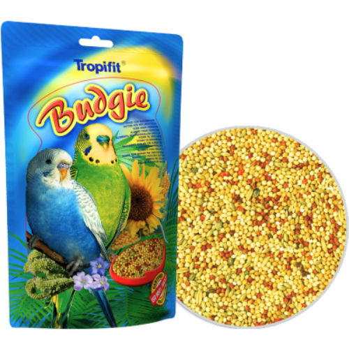 Tropifit Budgie 700g - Pokarm całoroczny dla papużek falistych od ParrotPlanet.pl