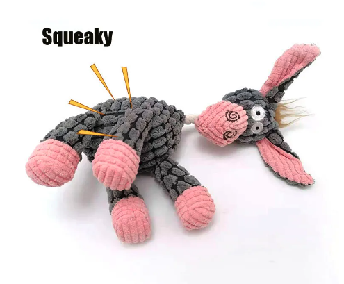Osioł | Zabawka z piszczałką dla psów | 23cm od ParrotPlanet.pl