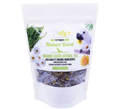 Polly's Nature Boost - Organiczna herbatka dla papug 50g od ParrotPlanet.pl