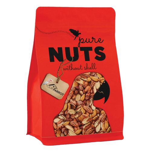 Your Parrot Wild Nuts No Shells Parrot Treat - mix orzechowy bez skorupek dla średnich i dużych 1 kg od ParrotPlanet.pl