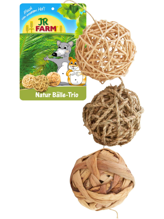 JR FARM Trio Balls  -  zabawka dla wszystkich papug od ParrotPlanet.pl