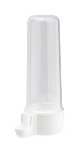 2GR Poidełko Secondino Poidło dla ptaków Miska do wody dla papug i innych ptaków 30 ml białe_1.webp