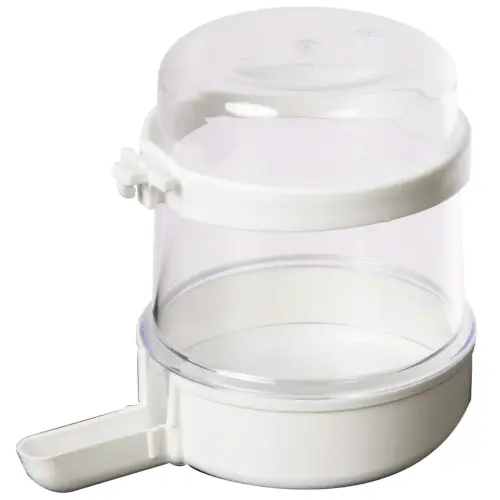 2GR Poidełko Venezia Poidło dla ptaków Miska do wody dla papug i innych ptaków 280 ml białe od ParrotPlanet.webp