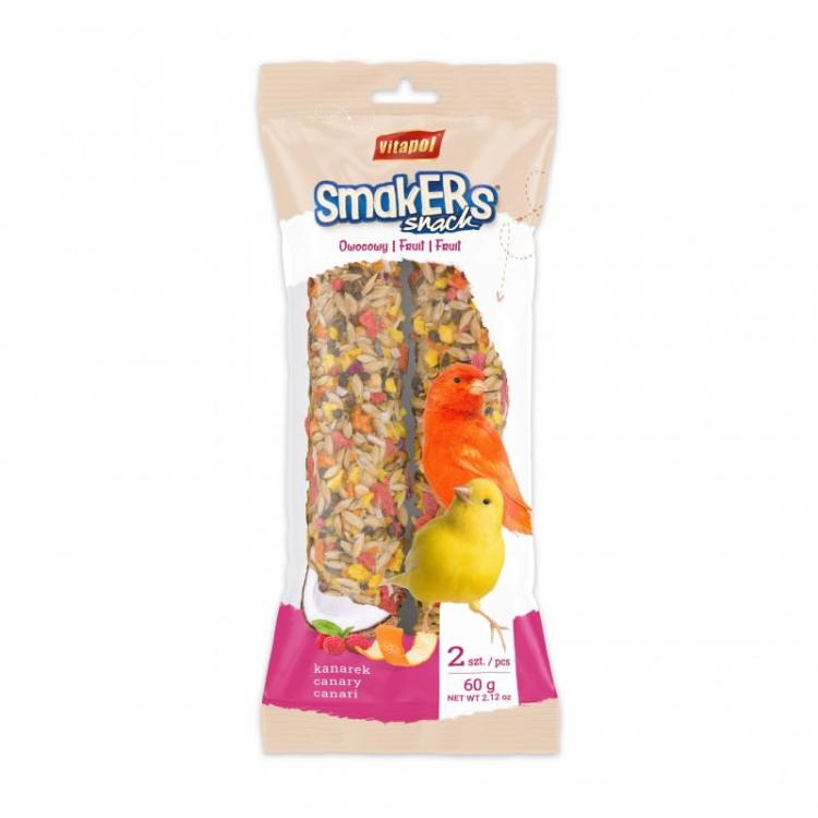 Vitapol - Smakers owocowy dla kanarka w folii - 2 szt - 60g od ParrotPlanet.pl