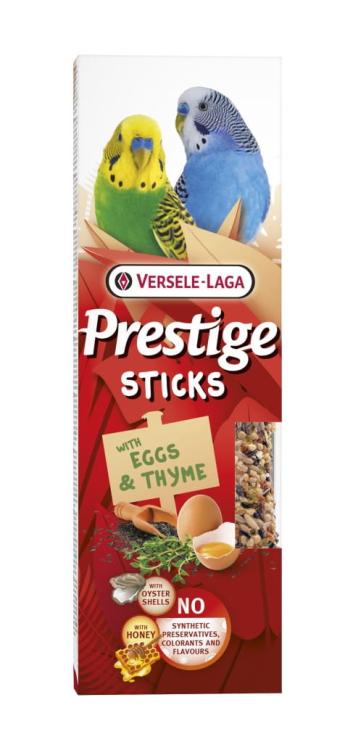Versele Laga - Prestige Sticks Small Parakeets with Eggs & Thyme 60g - kolby z jajkem i tymiankiem dla małych papużek od ParrotPlanet.pl