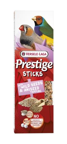 VERSELE LAGA - Prestige Sticks Small Passerines with Wild Seeds & Aniseed topping 60g - kolby z posypką z nasion roślin dzikich i anyżem dla małych ptaków wróblowatych od ParrotPlanet.pl
