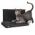 Scratch 2 w 1 | Drapak dla KOTA Canadian Cat | BLACK EDITION | CZARNY od ParrotPlanet.pl