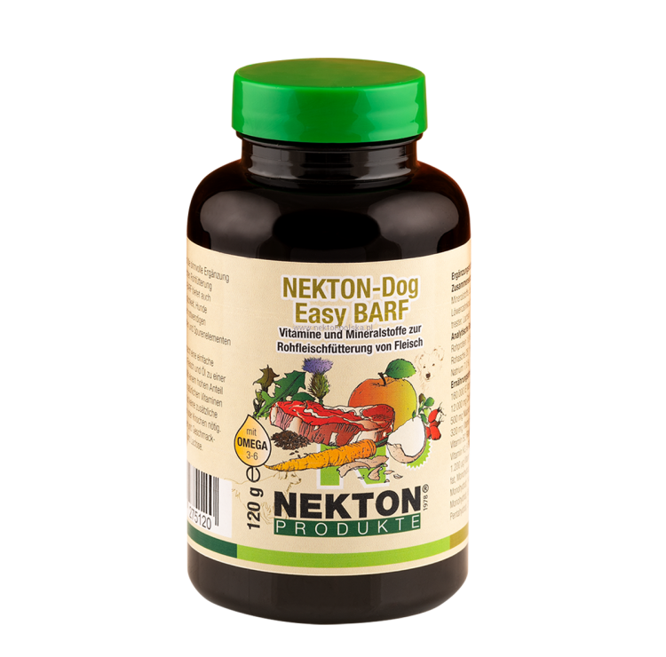 NEKTON Dog Easy BARF - witaminy i składniki mineralne do diety BARF 120g od parrotplanet.jpg