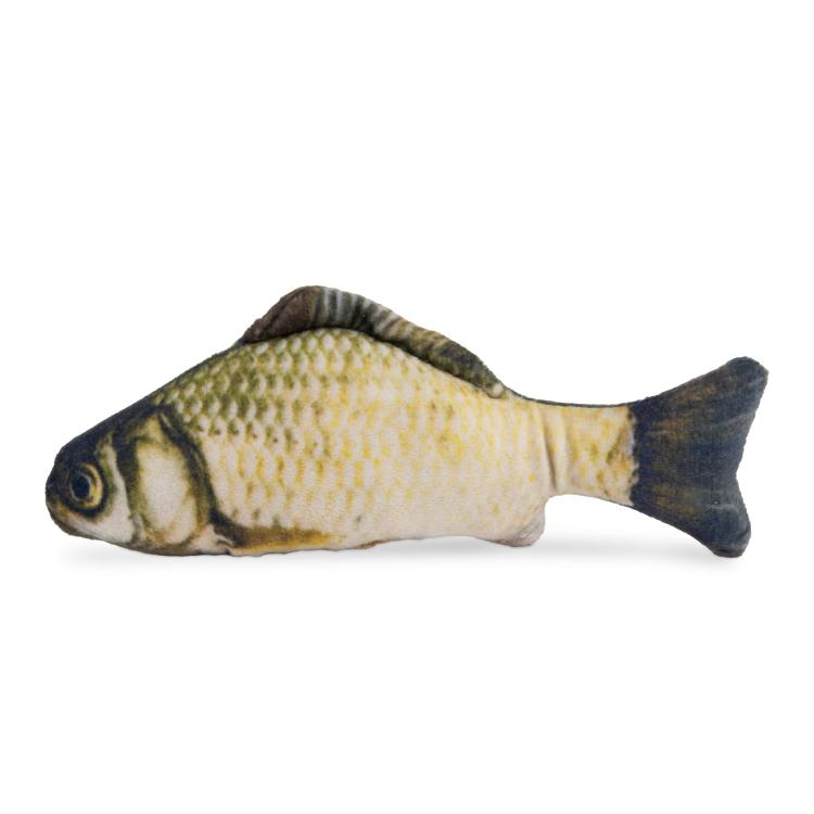 Zabawka, dla kota, ryba karaś, pluszowa 20 cm od ParrotPlanet.pl