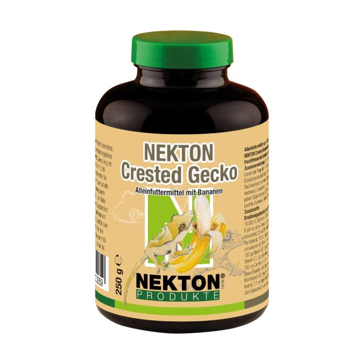NEKTON Crested Gecko - zbilansowana karma dla gekonów orzęsionych z bananem 250g od parrotplanet.jpg