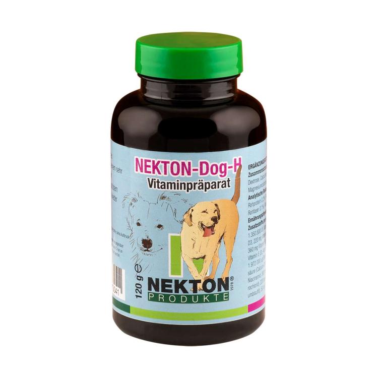 NEKTON-DOG-H - Witaminy dla poprawy skóry i sierści dla wszystkich psów 120g  dla parrotplanet.jpeg