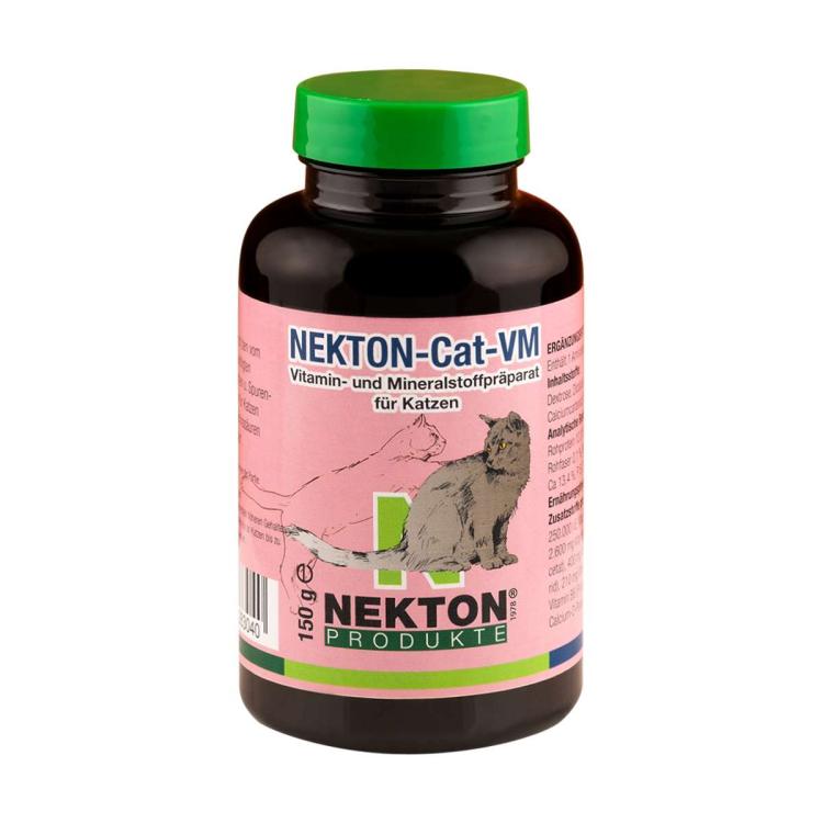 NEKTON Cat VM - preparat mineralno-witaminowy do codziennego stosowania 150g od parrotplanet.jpeg