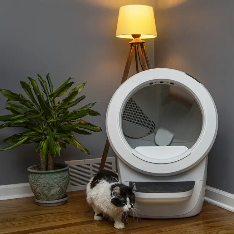 Automatyczna kuweta dla kota samoczyszcząca kuweta Litter Robot IV Connect WIFI biała od ParrotPlanet.pl