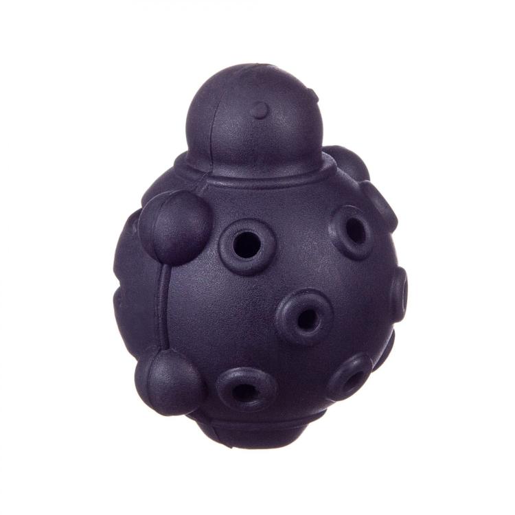 Żółw na Przysmaki dla psa– Czarna Zabawa dla Twojego Pupila (S, 7.5 cm) od ParrotPlanet.pl