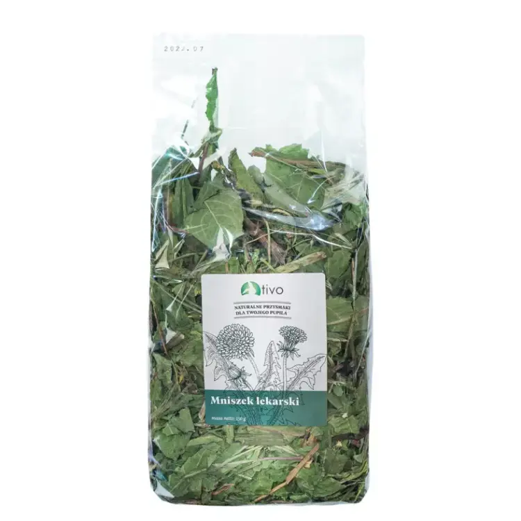 Feuilles de Pissenlit TIVO 600g - Supplément diététique naturel pour perroquets de ParrotPlanet.fr