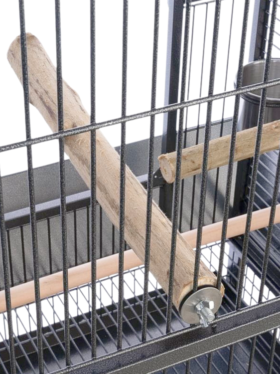 Drewniana żerdź dla papug z wierzby - roz. L - średnica ok.3-4, długość ok.30 cm od ParrotPlanet