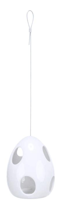 Distributeur en céramique pour matériel de nidification - Blanc - Parrot Planet.fr