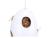 Distributeur en céramique pour matériel de nidification - Blanc - Parrot Planet.fr