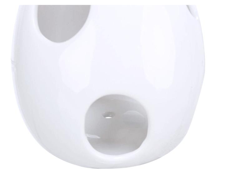 Distributeur en céramique pour matériel de nidification - Blanc - Parrot Planet.fr